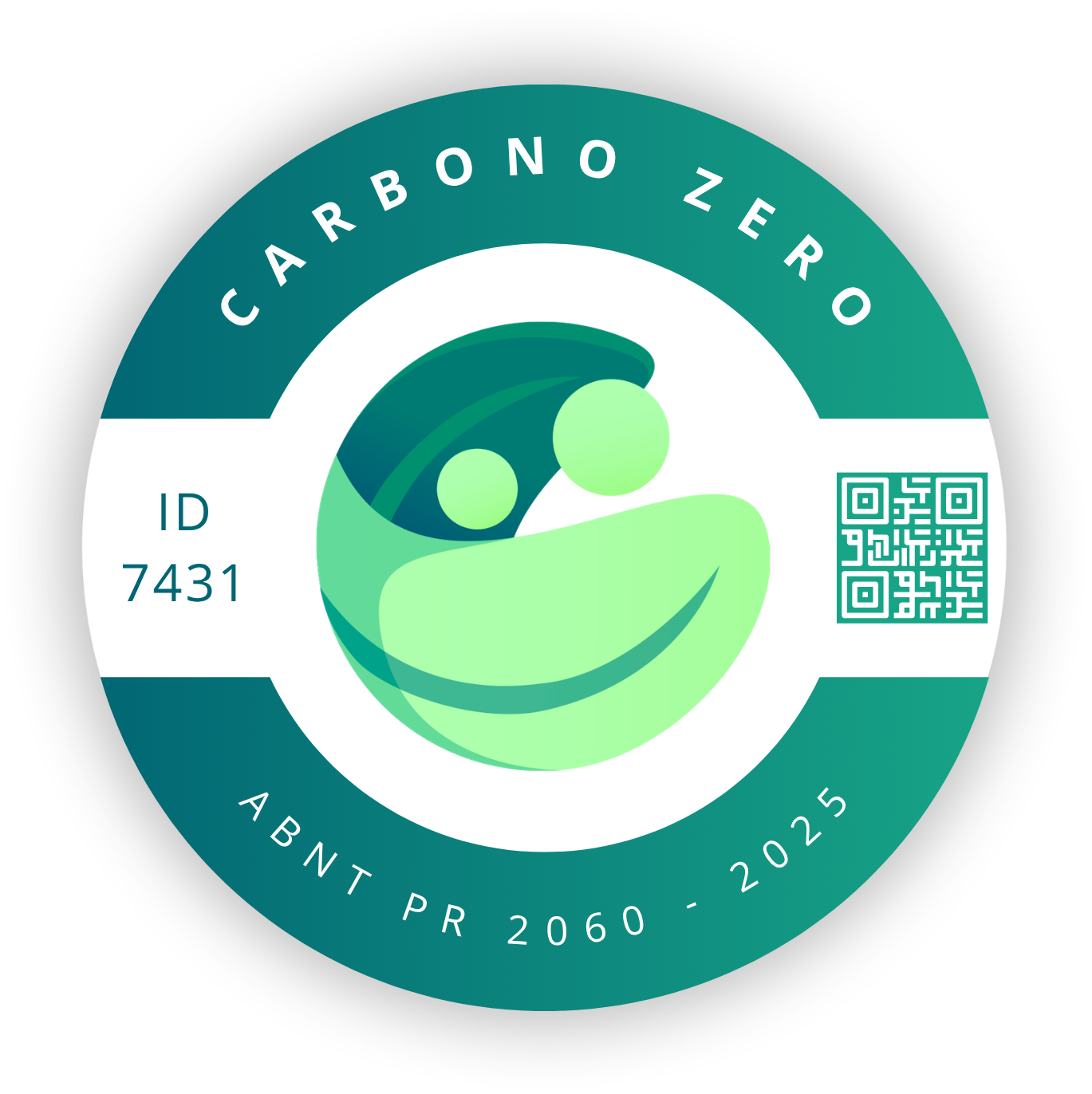Selo Carbono Zero CO2
