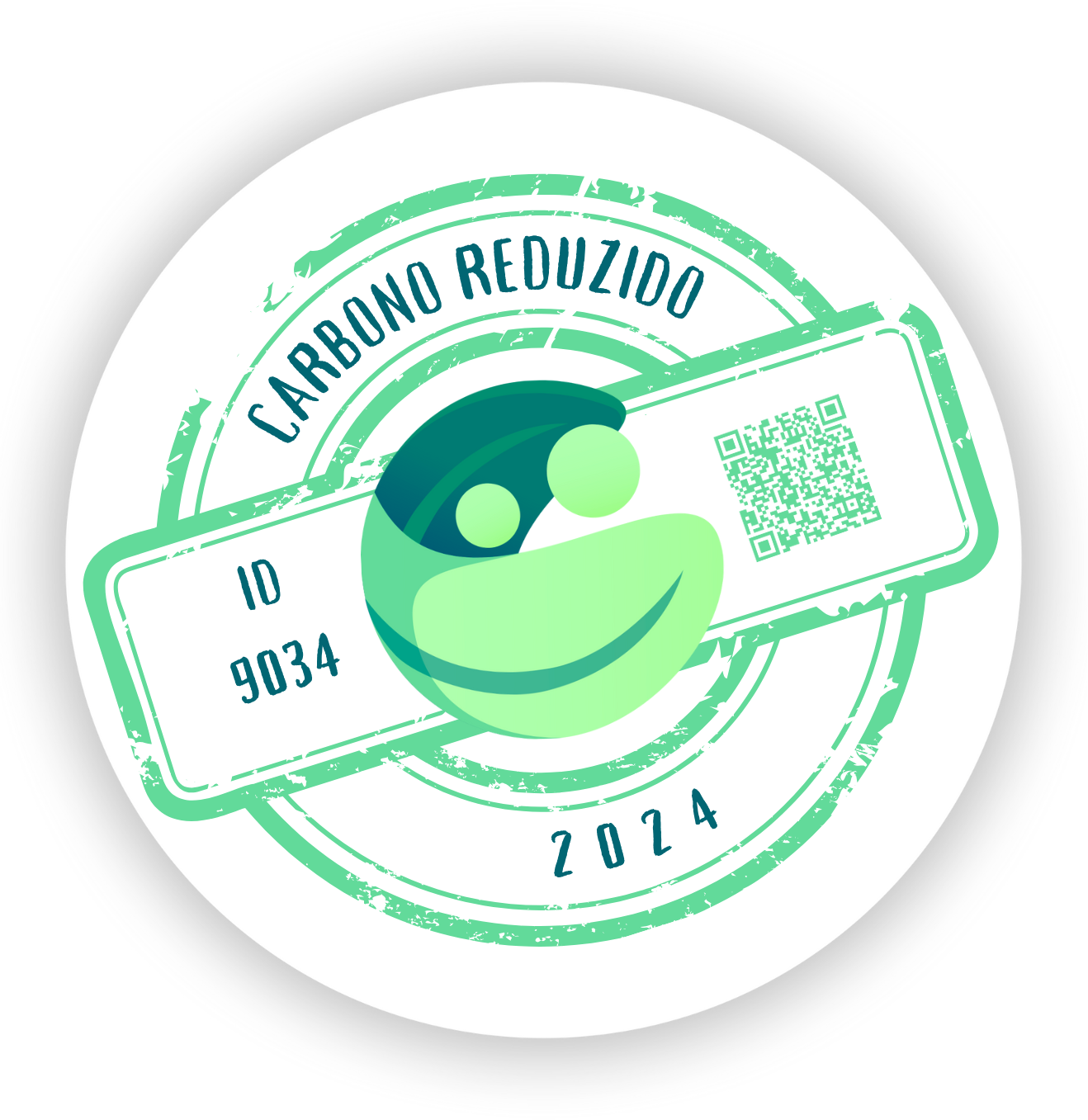 Selo Carbono Reduzido CO2 — República Aquarius (2024)