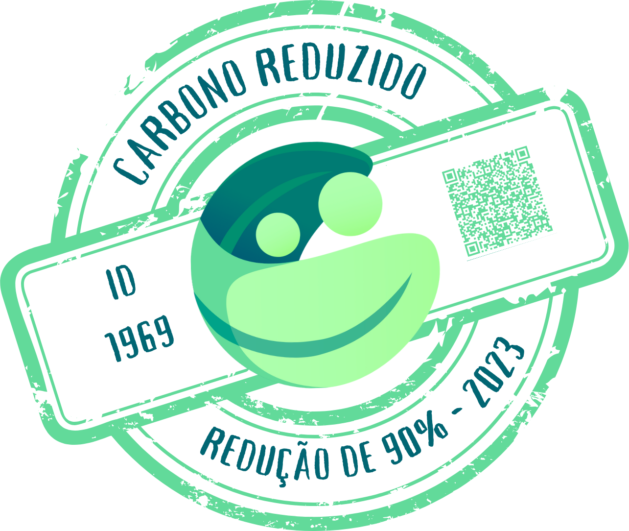 Selo Carbono Reduzido CO2 — República Aquarius (2023)