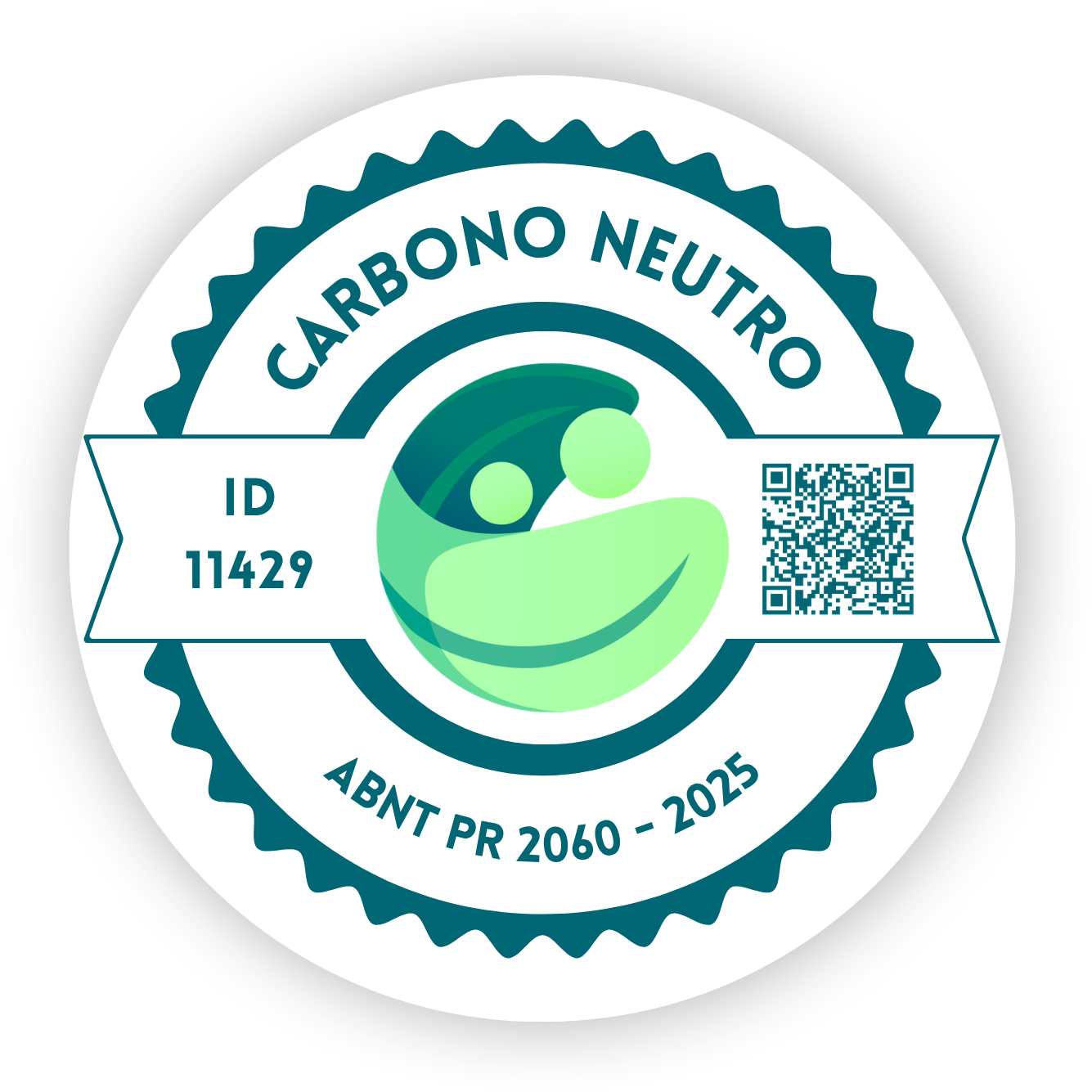 Selo Carbono Neutro CO2 — INRAD (2025)