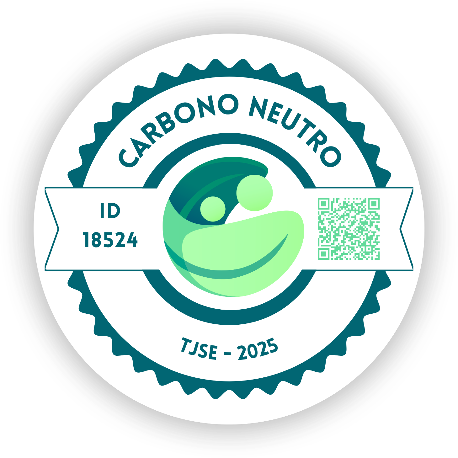 Selo Carbono Neutro CO2 — TJSE (2025)